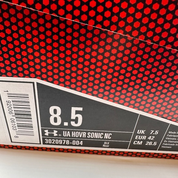 Under Armour UA HOVR Sonic NC - Men's Running Shoes Size 8.5 US - Original Box - Picture 7 of 9